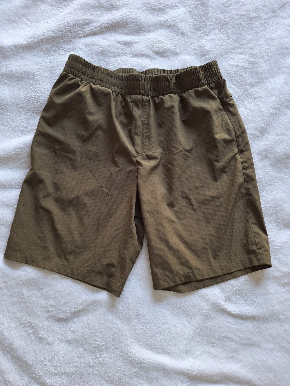 GRC Grand Running Club Men's Classic Active Shorts Olive Green Size Large L